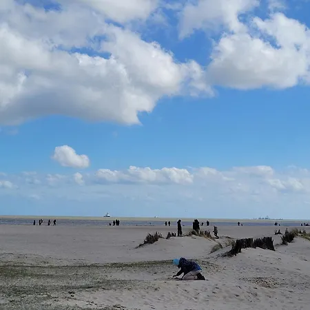 Haus Strandgut - Strandnah In Schillig, Inklusive Bettwäsche&handtücher Сasa de vacaciones